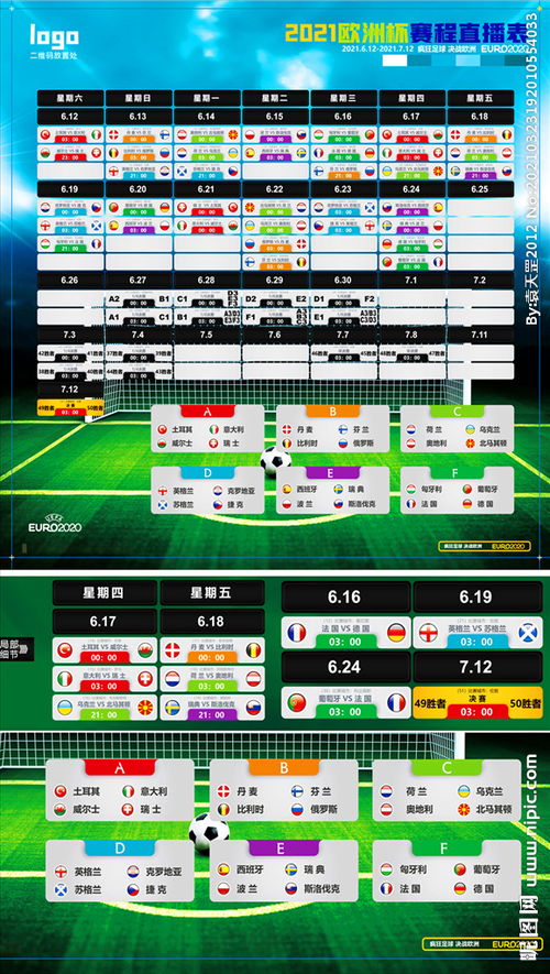 2021年世界杯欧洲赛程表：一场足球盛宴的狂欢指南-第1张图片-ZBLOG