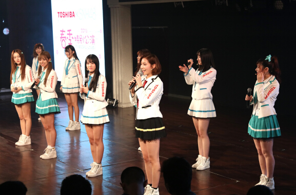 东芝×SNH48春季特别公演结束，“最胆小女王”开选