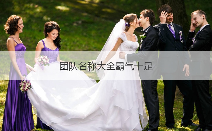 团队名称大全霸气十足-第1张图片-ZBLOG